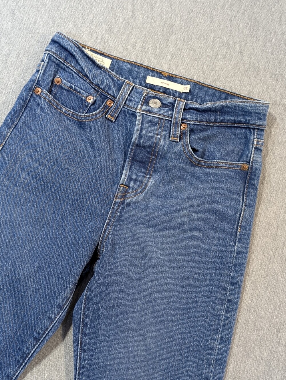 Levi's Premium Wedgie Jeans Women's 23 Blue